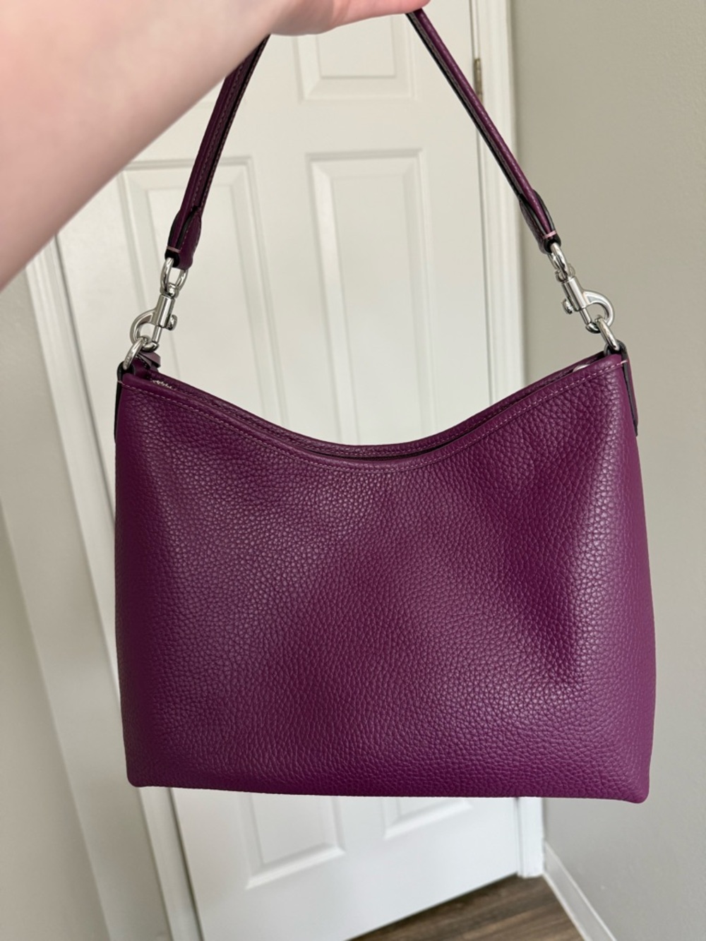 Coach Laurel Shoulder Bag with Flower Charm - Picture 2 of 6